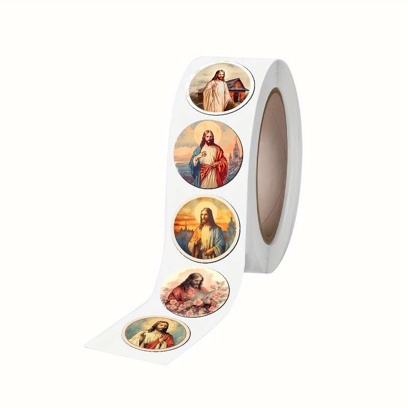 1pc  Jesus Christian Themed Stickers