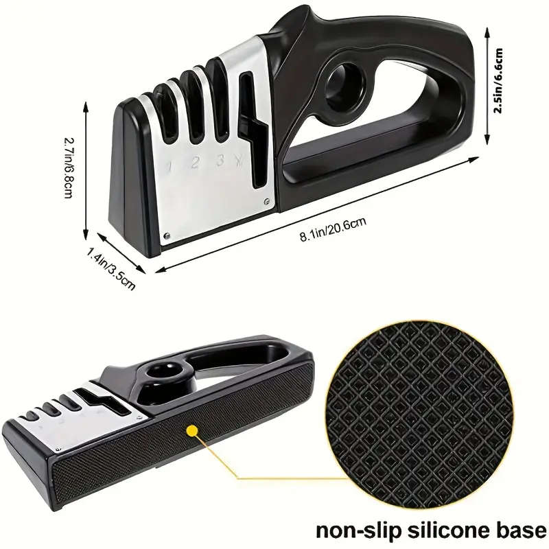 4 In 1 Manual Knife Sharpener