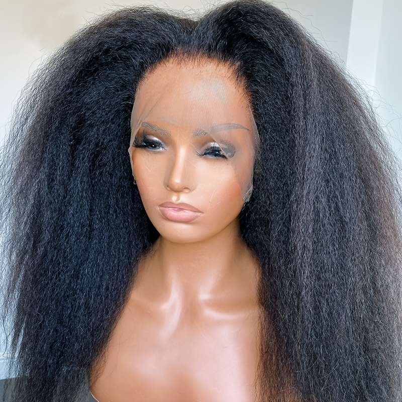 1Pc Black 76.2cm Fashion Design Wig