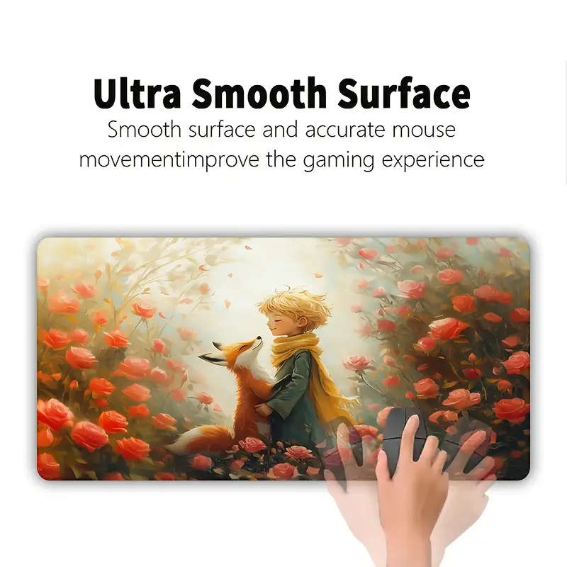 1pc 40x90cm Esports Office Gaming Mouse Pad Non-Slip Wear-Resistant