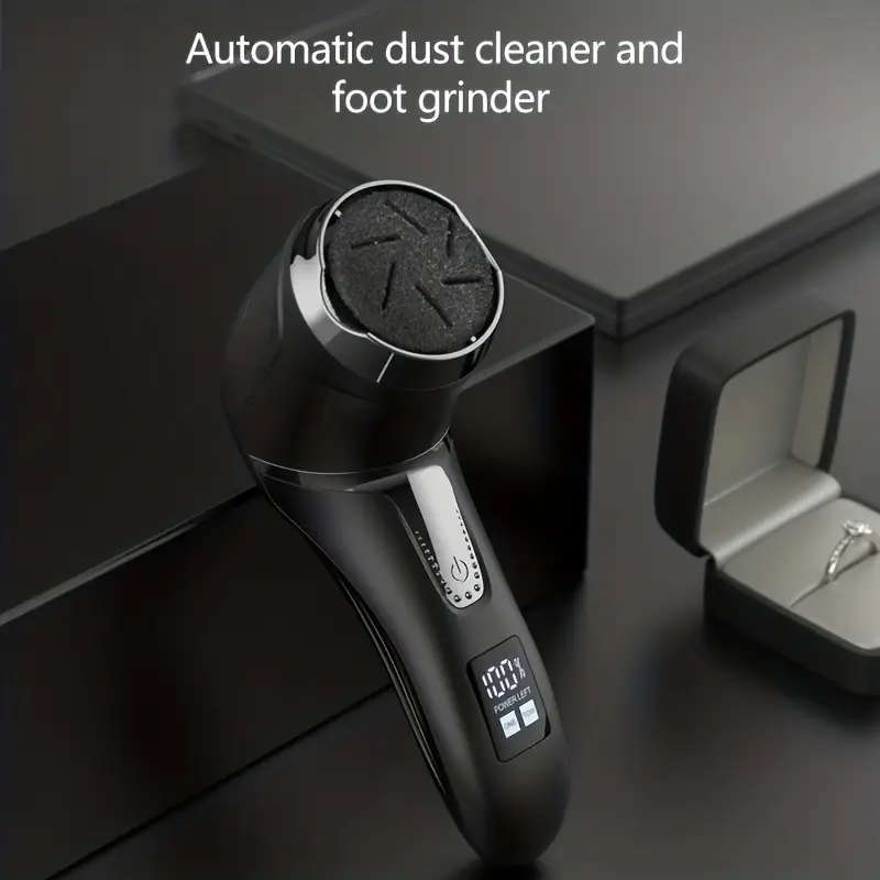1pc Electric Feet Callus Remover Kit Rechargeable Portable Pedicure Tool For Professional Foot Care
