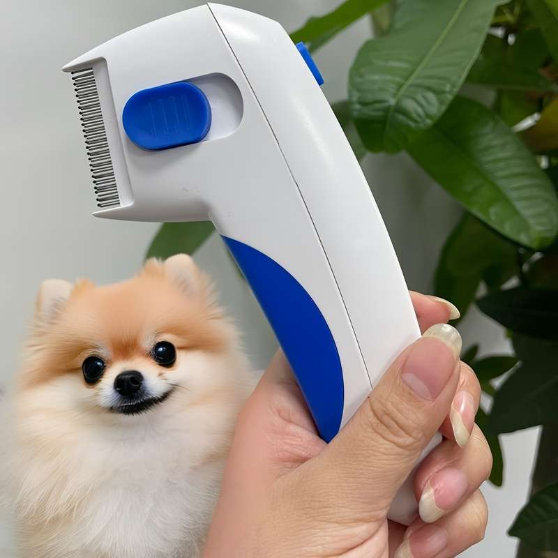 1pc White Pet Comb