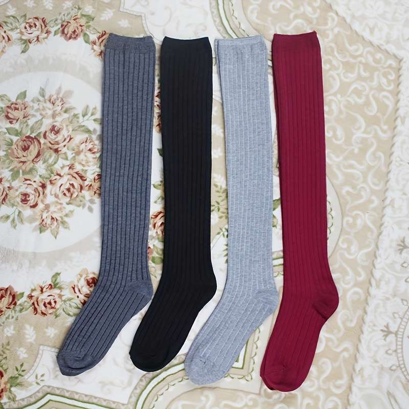1 Pair Light Gray  Socks