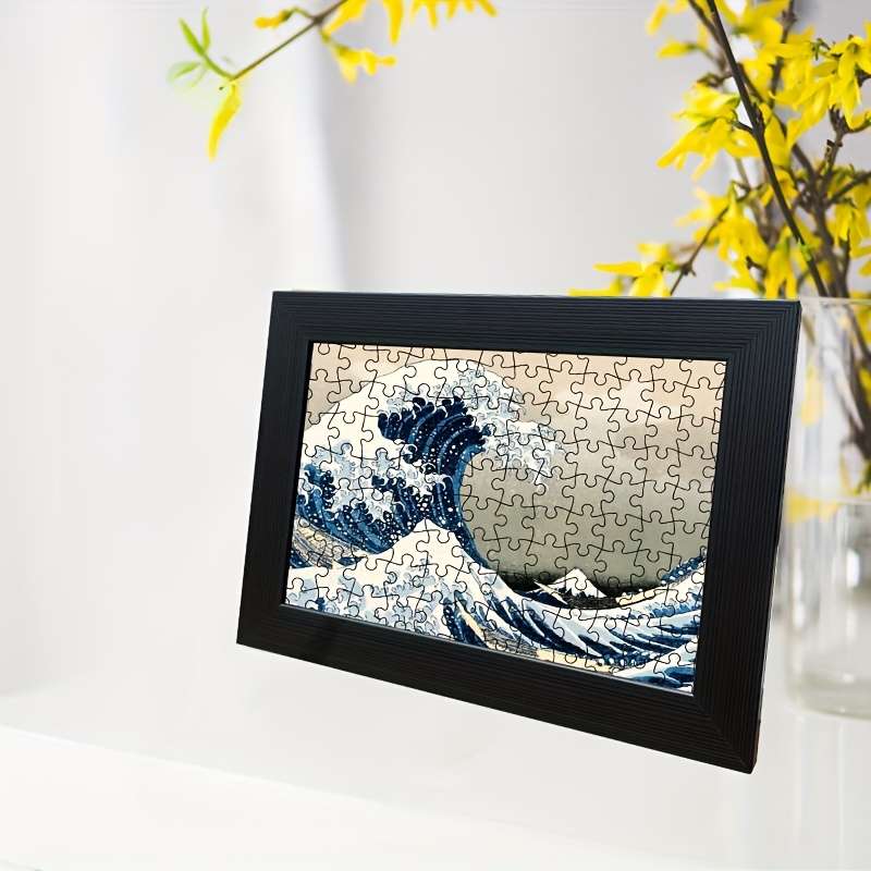 150pcs Ukiyo-e Jigsaw Puzzle The Great Wave off Kanagawa by Katsushika Hokusai Por