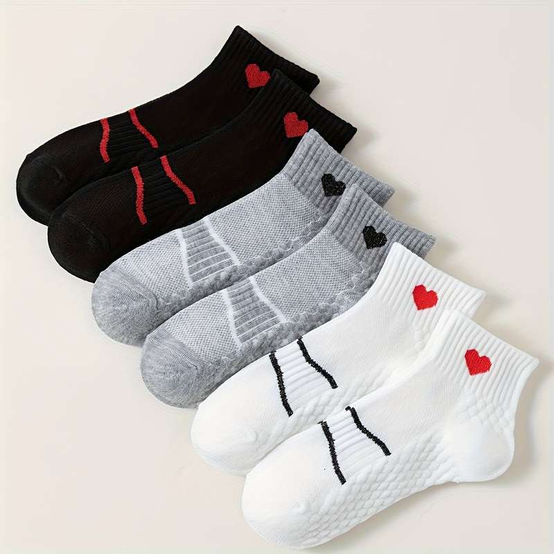 3 Pairs Mixed Color One Size High Elastic Socks