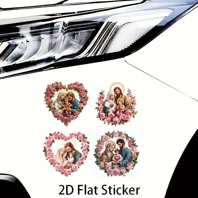 1pc Cartoon Jesus Christian Themed Stickers