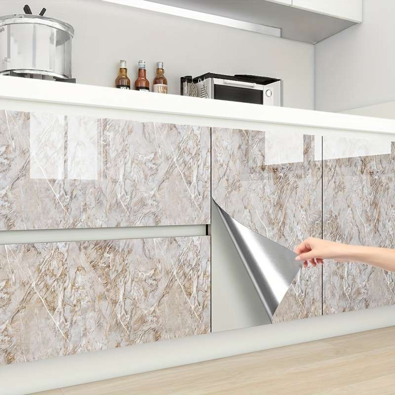1PC Wall StickersAutumn maple ember Color60cm WideX5m Long