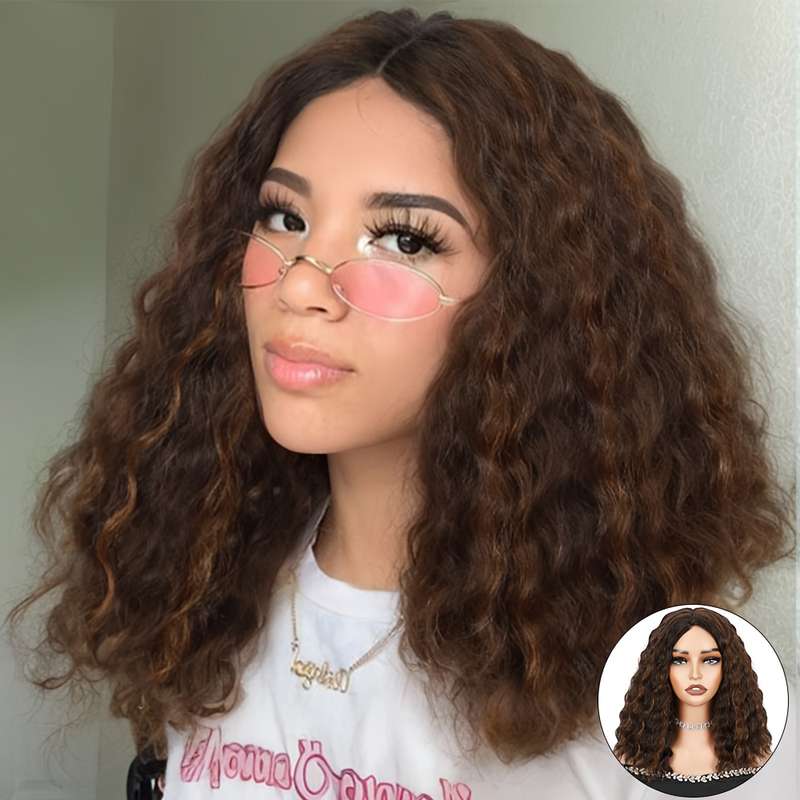 1Pc Style1 35.56cm Fashion Design Wig