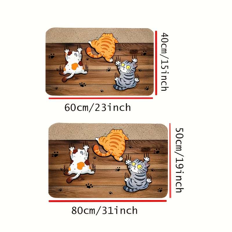 1Pc 40x60cm 15.74x23.62inch Floor Mat