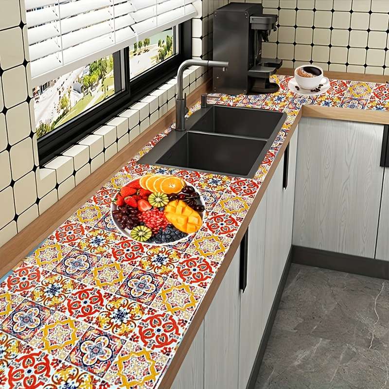 1PC Wall StickersRed 40x200cm 15.75inx78.74in