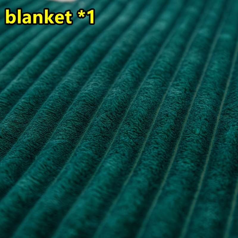1ps Blanket Color Green size 200X230cm