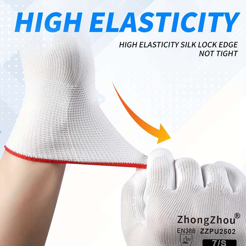 24Pcs Size XL Multi Purpose Work Gloves
