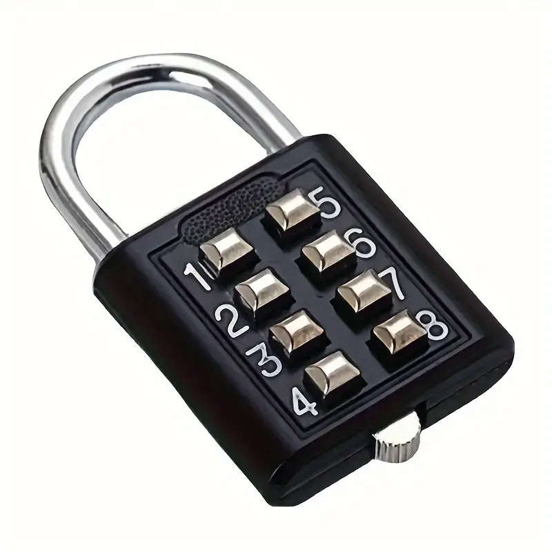 1pc Combination Password Padlock Rotary Dial Secure Code Lock For Suitcase Luggage Drawers Bicycle C