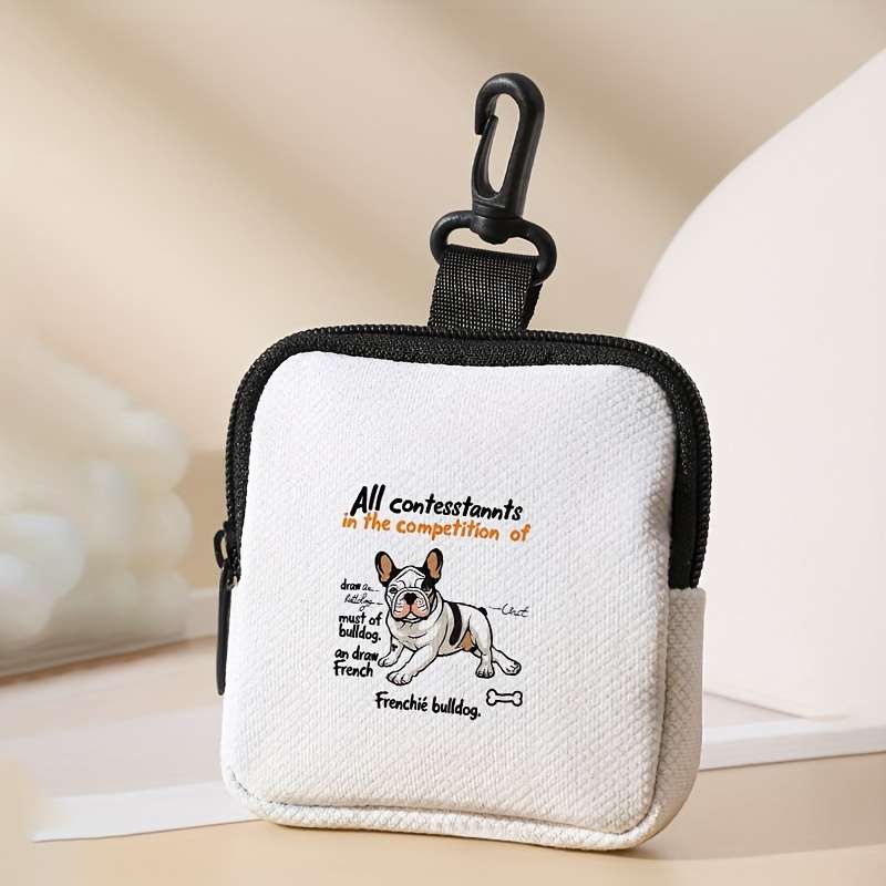 1pc Festive Dog Pattern Coin Wallet Large Capacity Multi-Functional and Perfect Gift Mixed Co