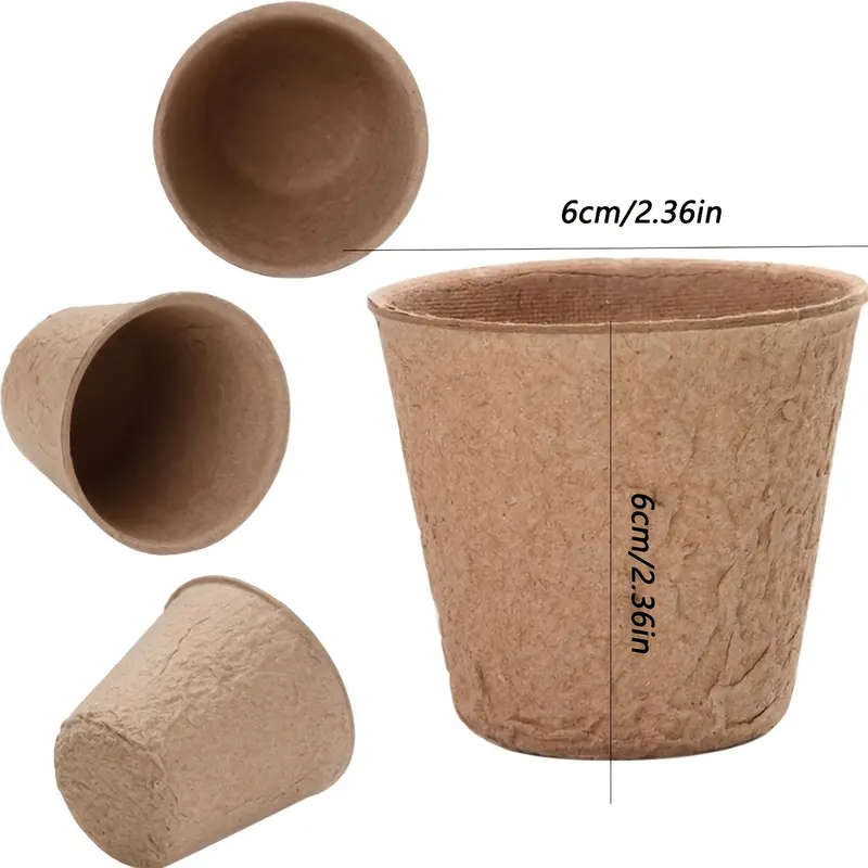 10pcs Small Flower Pots Paper Cups