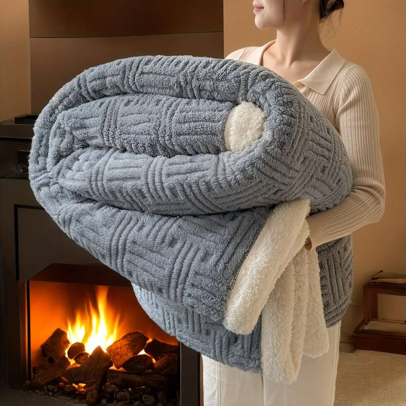 1ps Blanket Color Aoki Green size 200.0x230.0cm