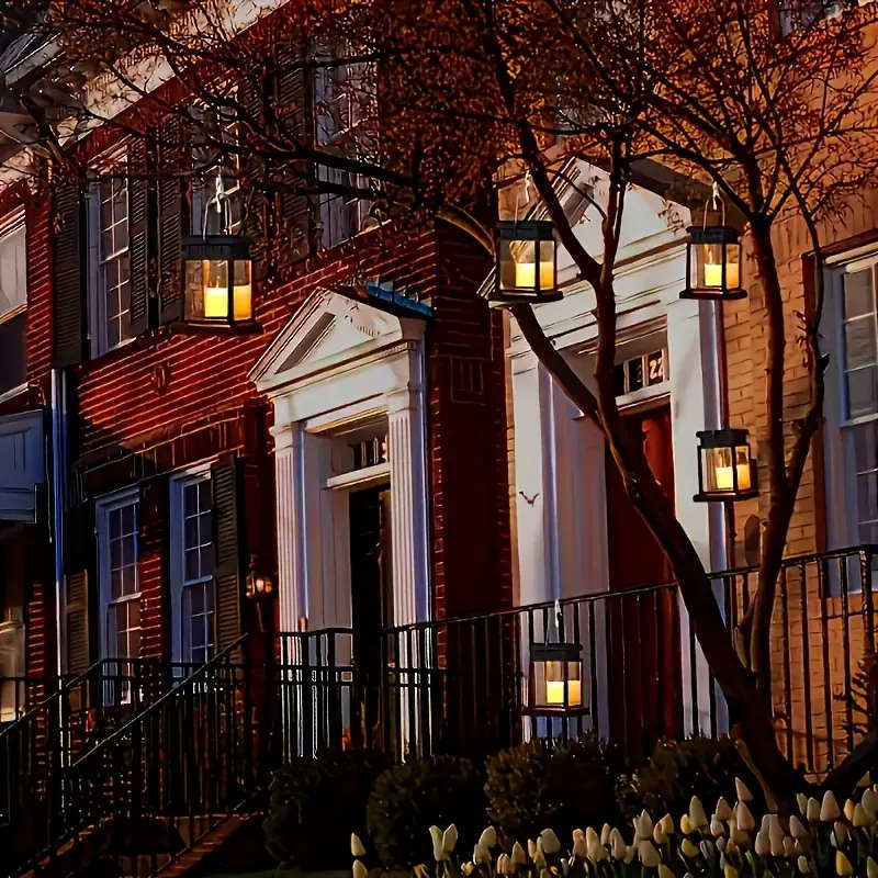 4pcs Outdoor Solar Lights