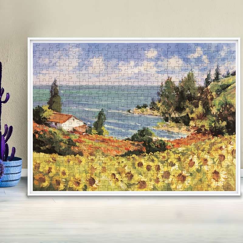 1000pcs Jigsaw Puzzle for Adults Challenging Hell-Level Mini Puzzle 38.0x26.01cm