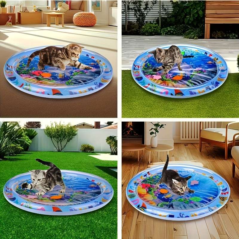 1piece Dolphin With Round Letters Cooling Pad