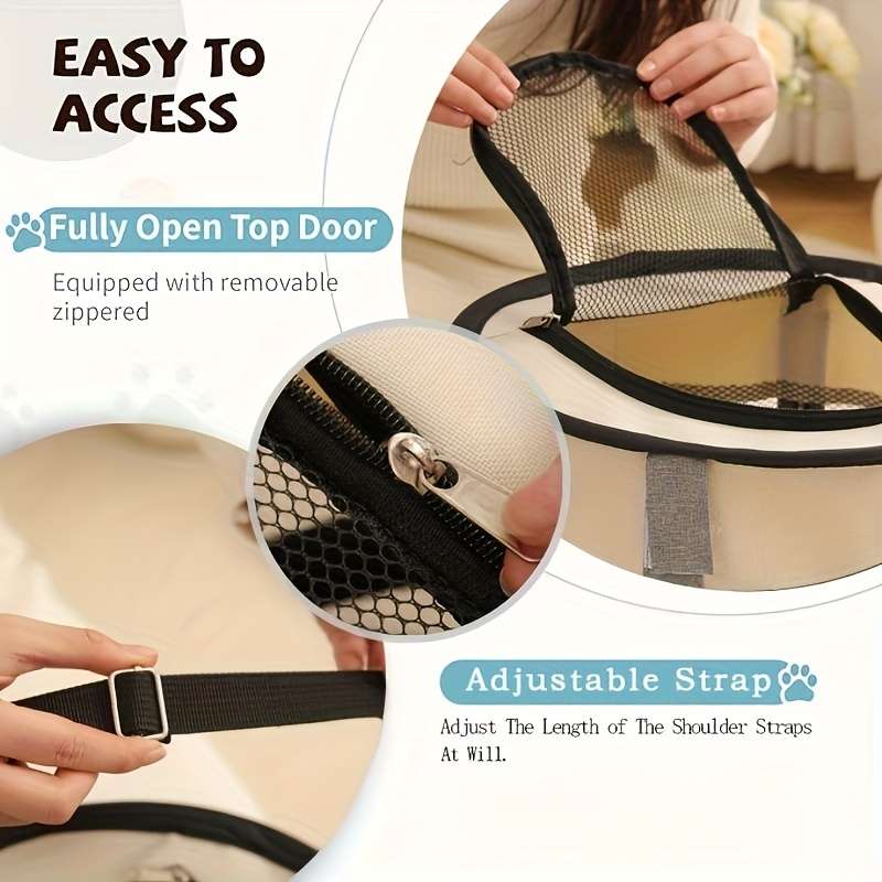 1pc greysize L Pet Bag