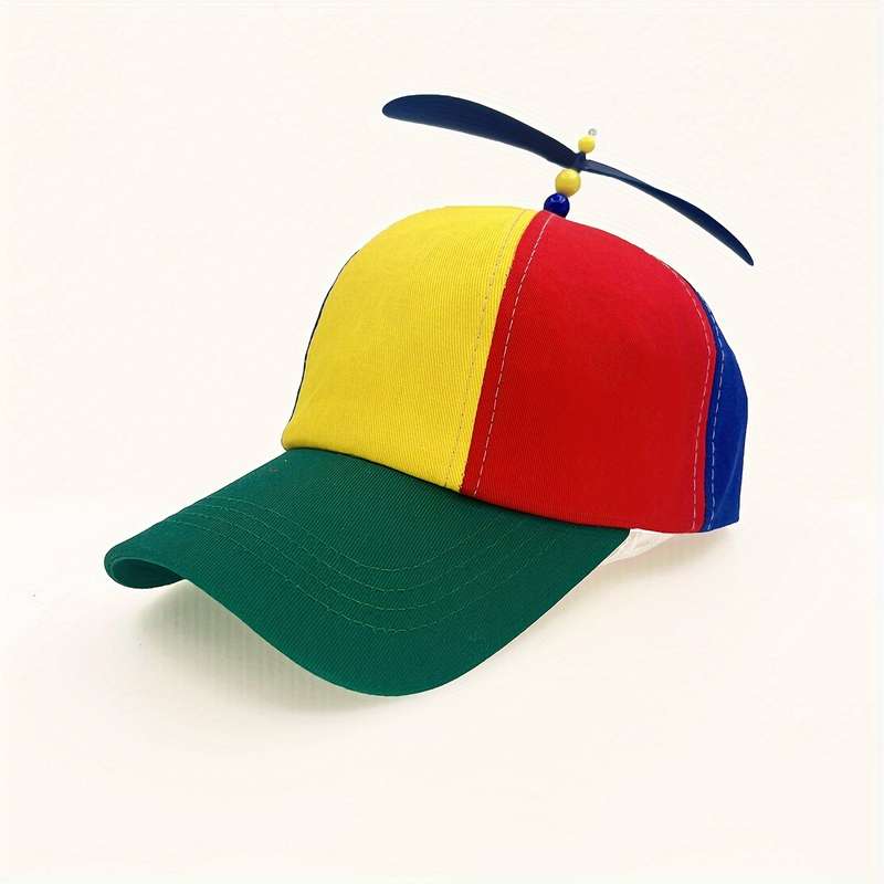 1pc European and American cross-border creative detachable propeller baseball cap spring and summer
