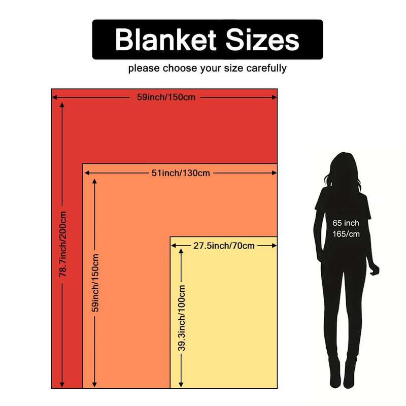 1ps Blanket Size 130X150Cm 51.18X59.06Inch