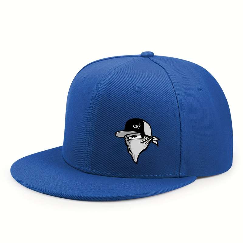 1pc Unisex Street Style Baseball Cap Fashion Cartoon Print Comfortable Breathable Polyester Adju