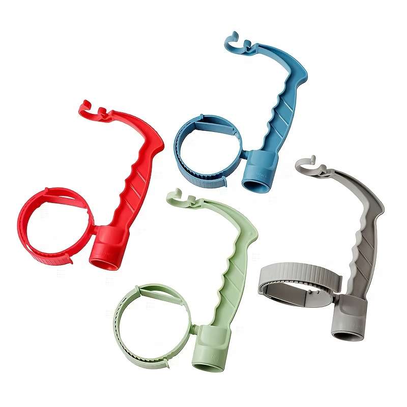 1pc Adjustable Drink Pouring Cup Handle with Built-In Bottle Opener Ergonomic Grip for Easy Pouri
