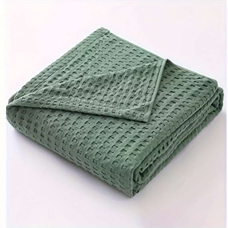 1ps Blanket Color Lanca Square Grid size 150x200cm