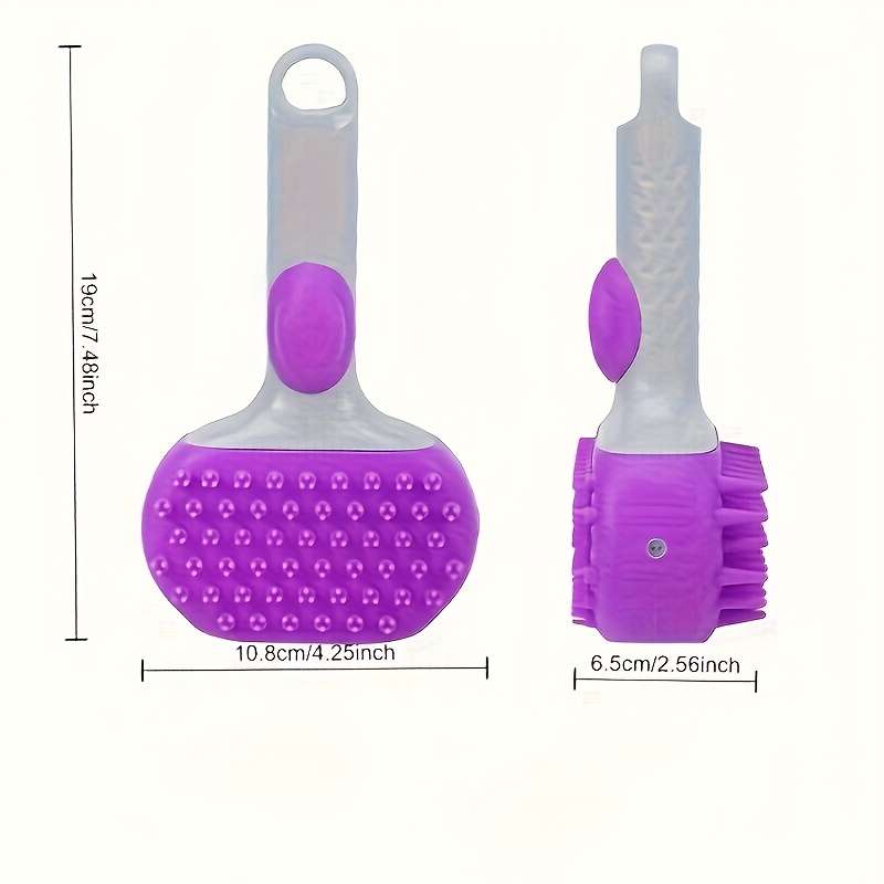 1pc Purple Pet Comb