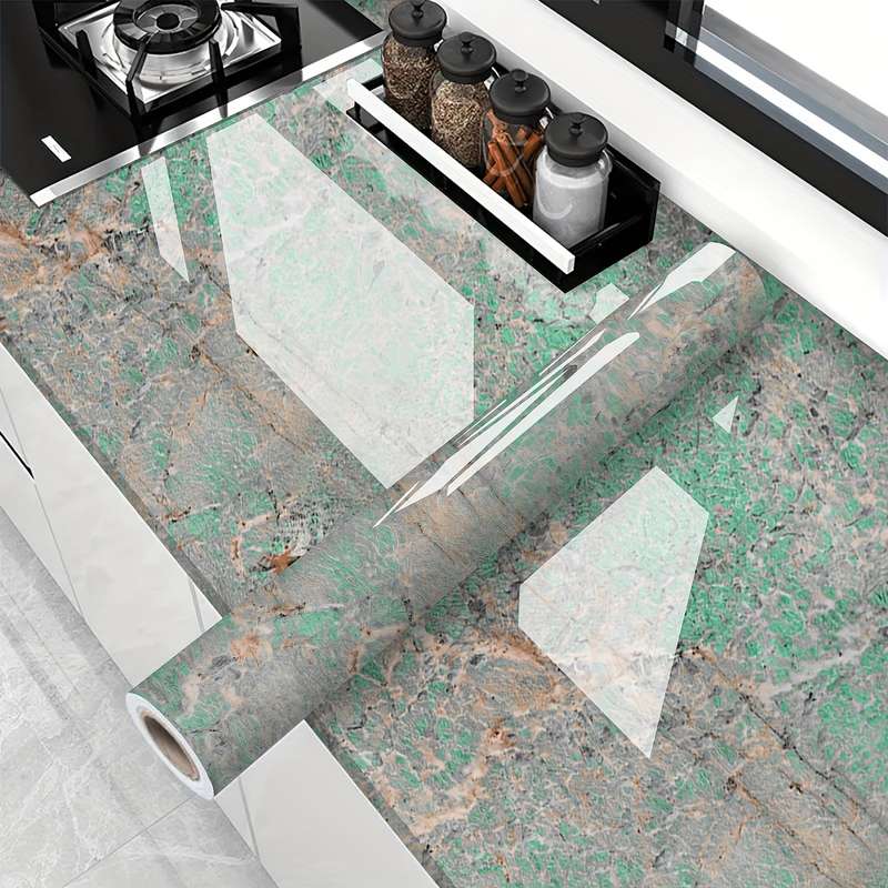 1PC Wall StickersGreen40X500cm 15.75X196.85in