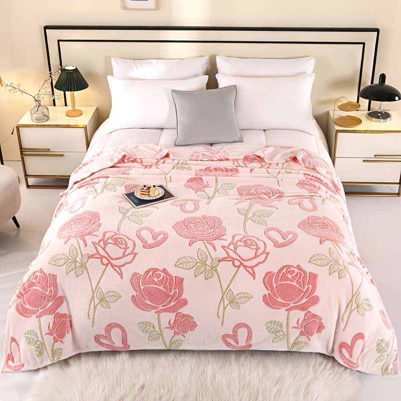 1ps Blanket Color Peony size 200cmx230cm