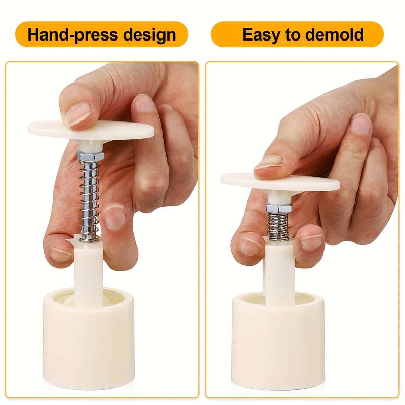 6pcs set of chrysanthemum and rose mooncake molds hand-pressed non-stick mung bean ice cream