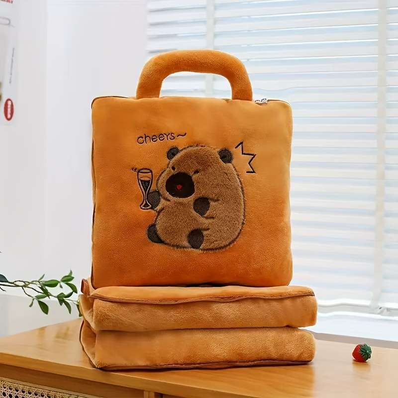 1ps Blanket Color Bright Yellow size 150x200cm