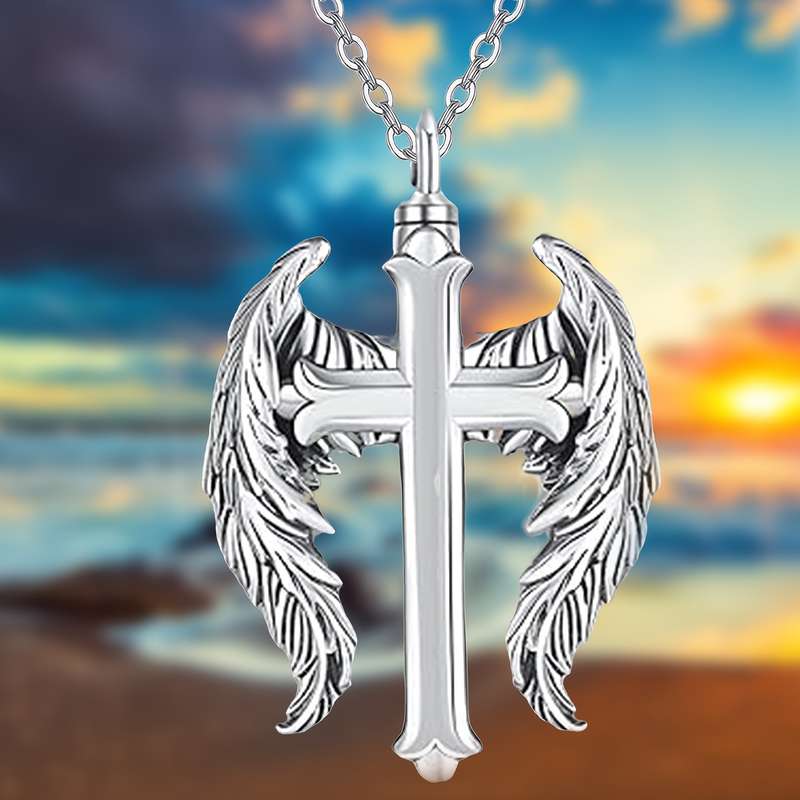 1 Piece Silvery Jesus Theme Pendant