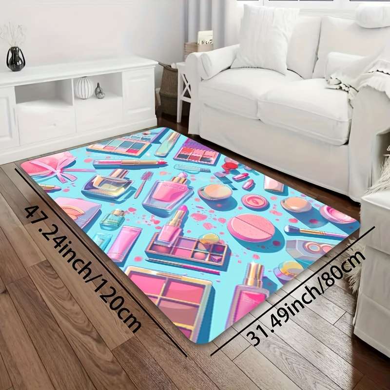 1Pc Blue 19.69x31.49inch 50x80cm Floor Mat
