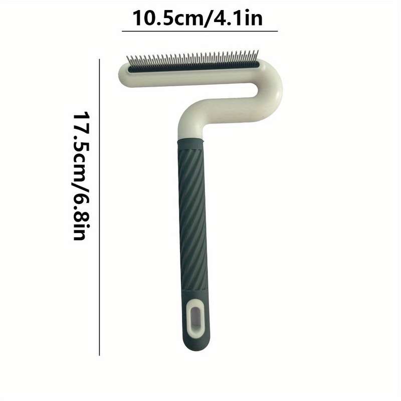 1pc Green Double Row TeethPet Comb
