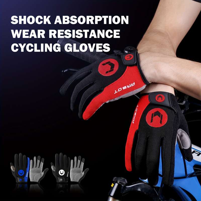 1 Pair Red Size XL Outdoor Sports Gloves