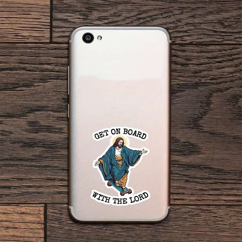 1pc Jesus Christian Themed Stickers