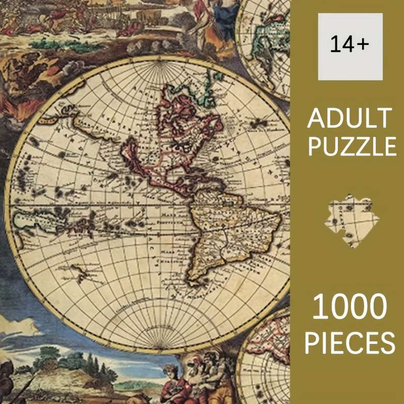 1000 Piece Paper Jigsaw Puzzle For Adults