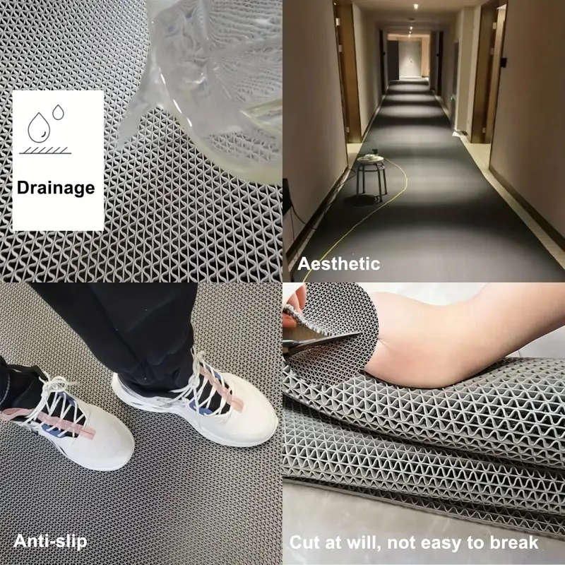 Pvc Bathroom And Shower Safety Mat 60*90cm