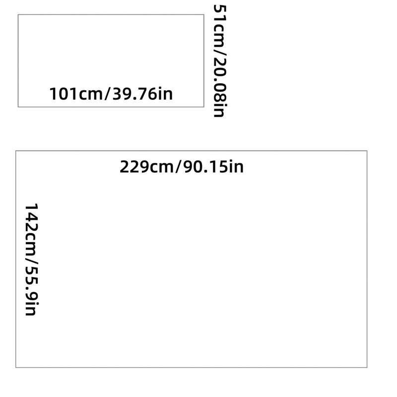 1Pc Black 30x30cm 11.81x11.81inch Floor Mat