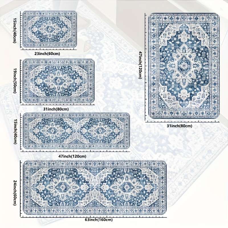 1Pc 31x47inch 80x120cm Floor Mat