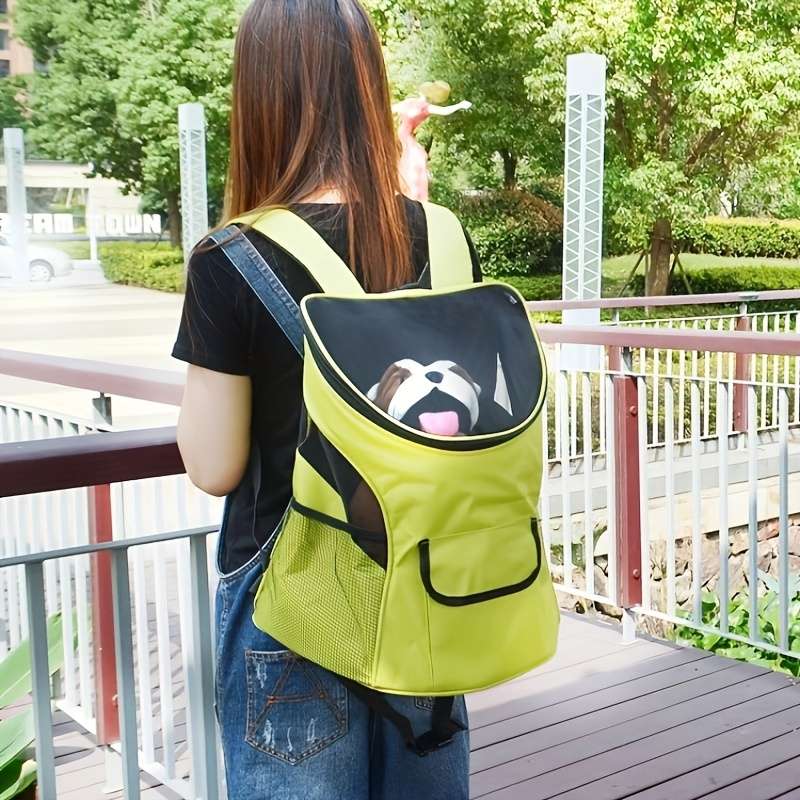1pc sky bluesize L:36X26X39.5CM/14.2"X10.2"X15" Pet Bag