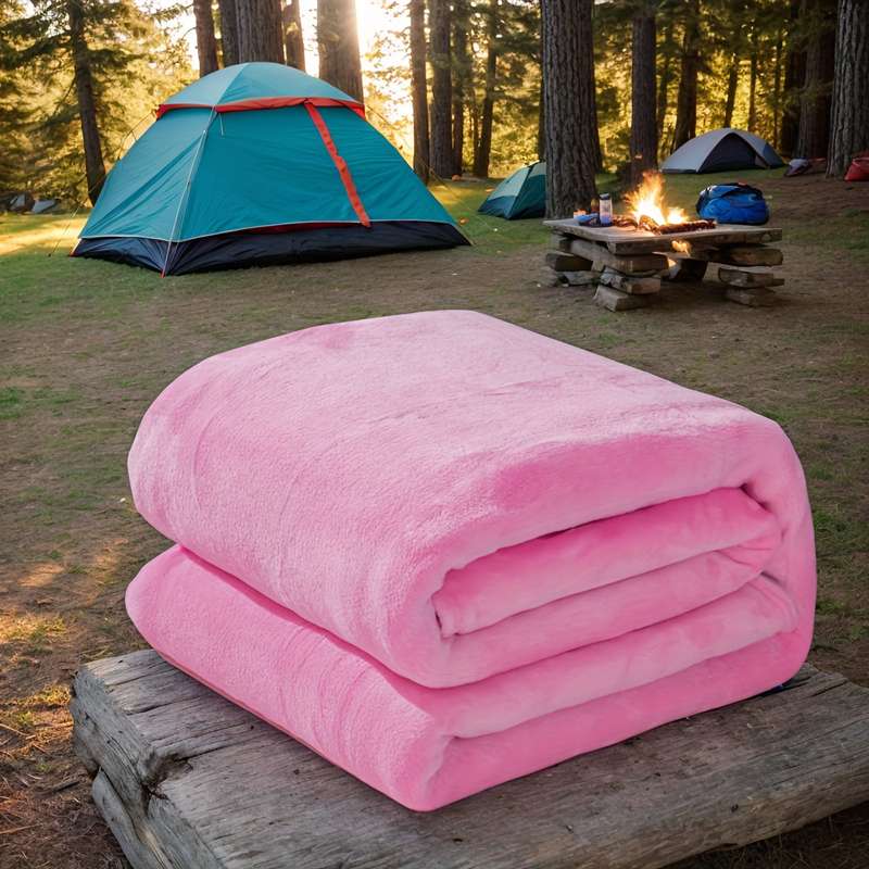 1ps Blanket Color Bright Red size 70x100cm 28x39in