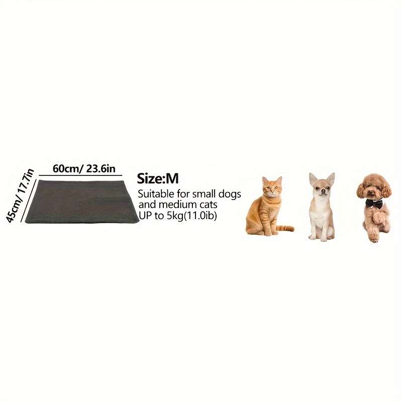 1PC Pet Mat Xl  99.06x68.58Cm