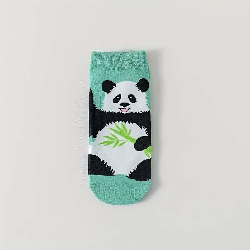 5 Pairs Mixed Color One Size High Elastic Socks