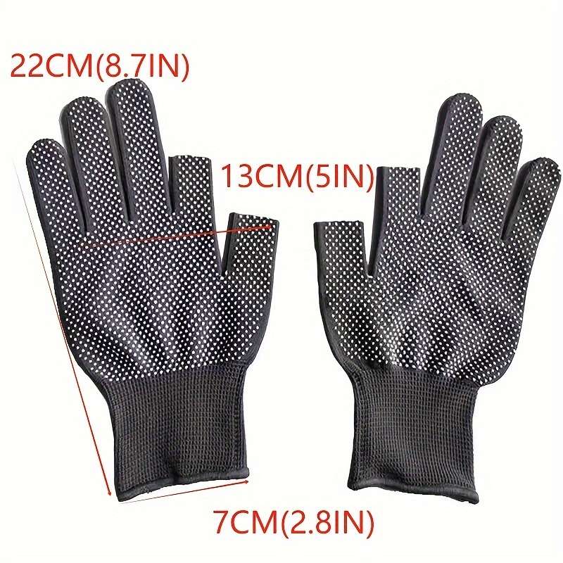 10 Pairs Pack 5 Fingers Multi Purpose Work Gloves