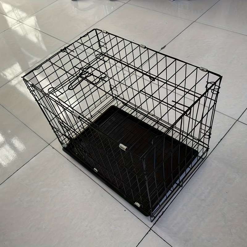 1pc Coffee color size Size:S 73*73*43cmPet Cage