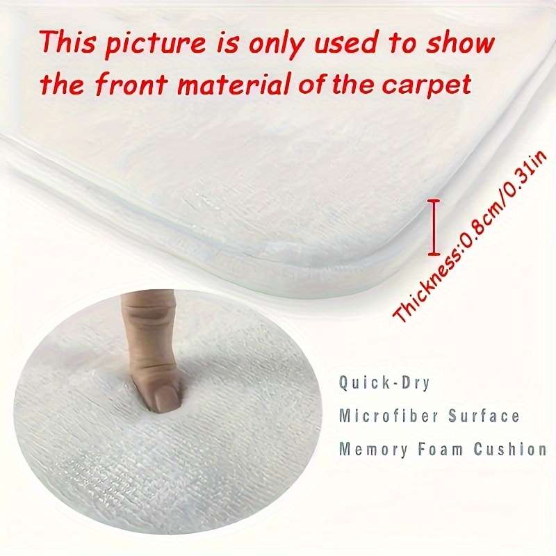 1Pc 40x60cm 15.74x23.62inch Floor Mat